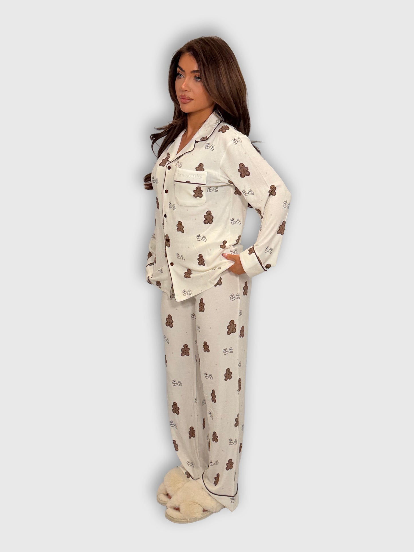 Gingerbread Man Pyjama Set