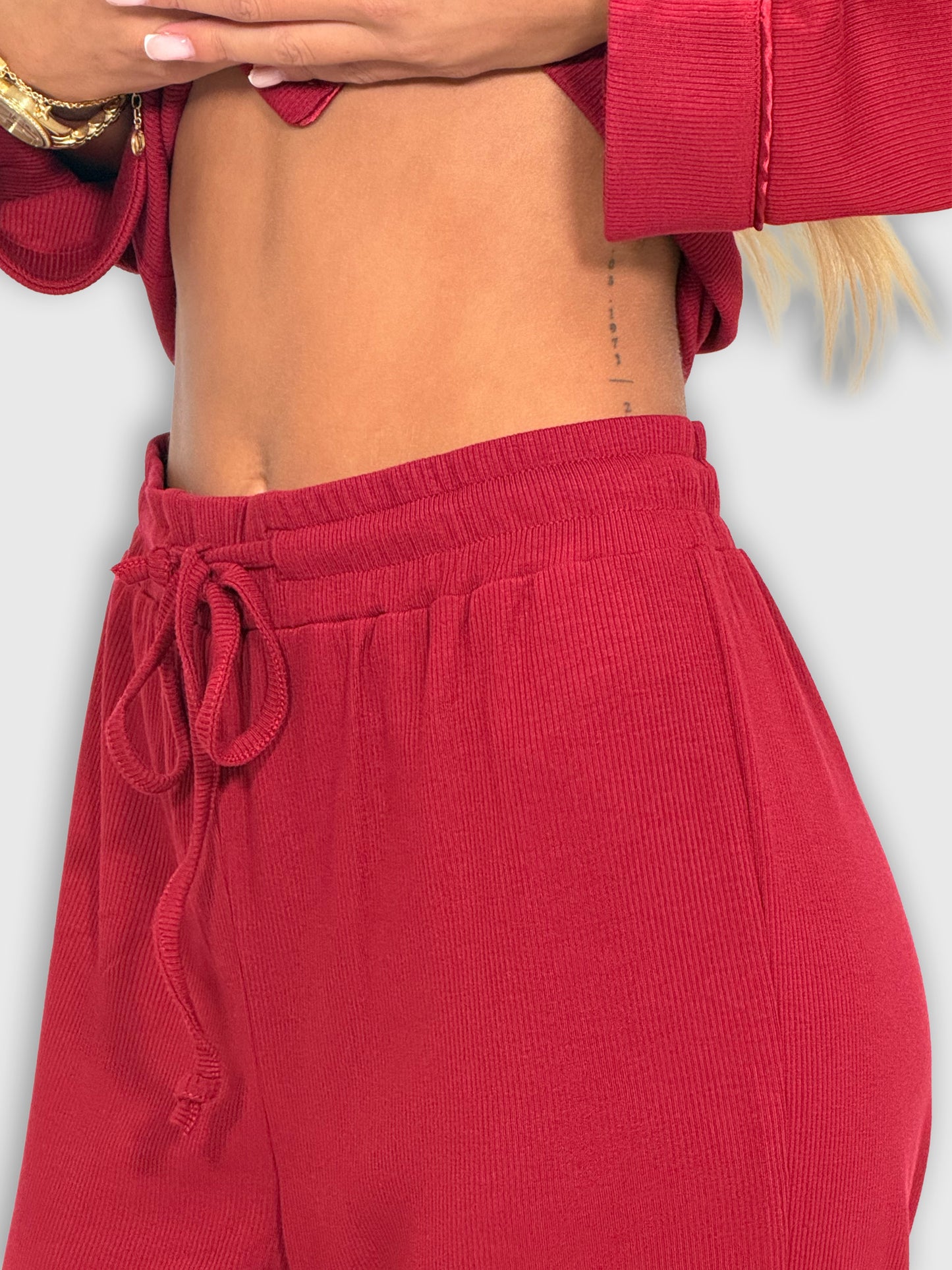 Burgundy Pyjama Set