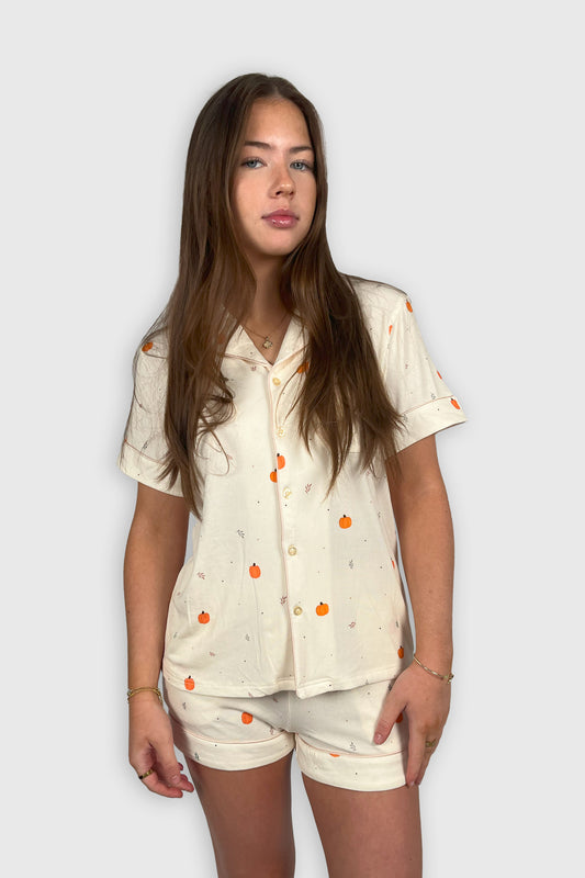 Pumpkin - Short Sleeve Top